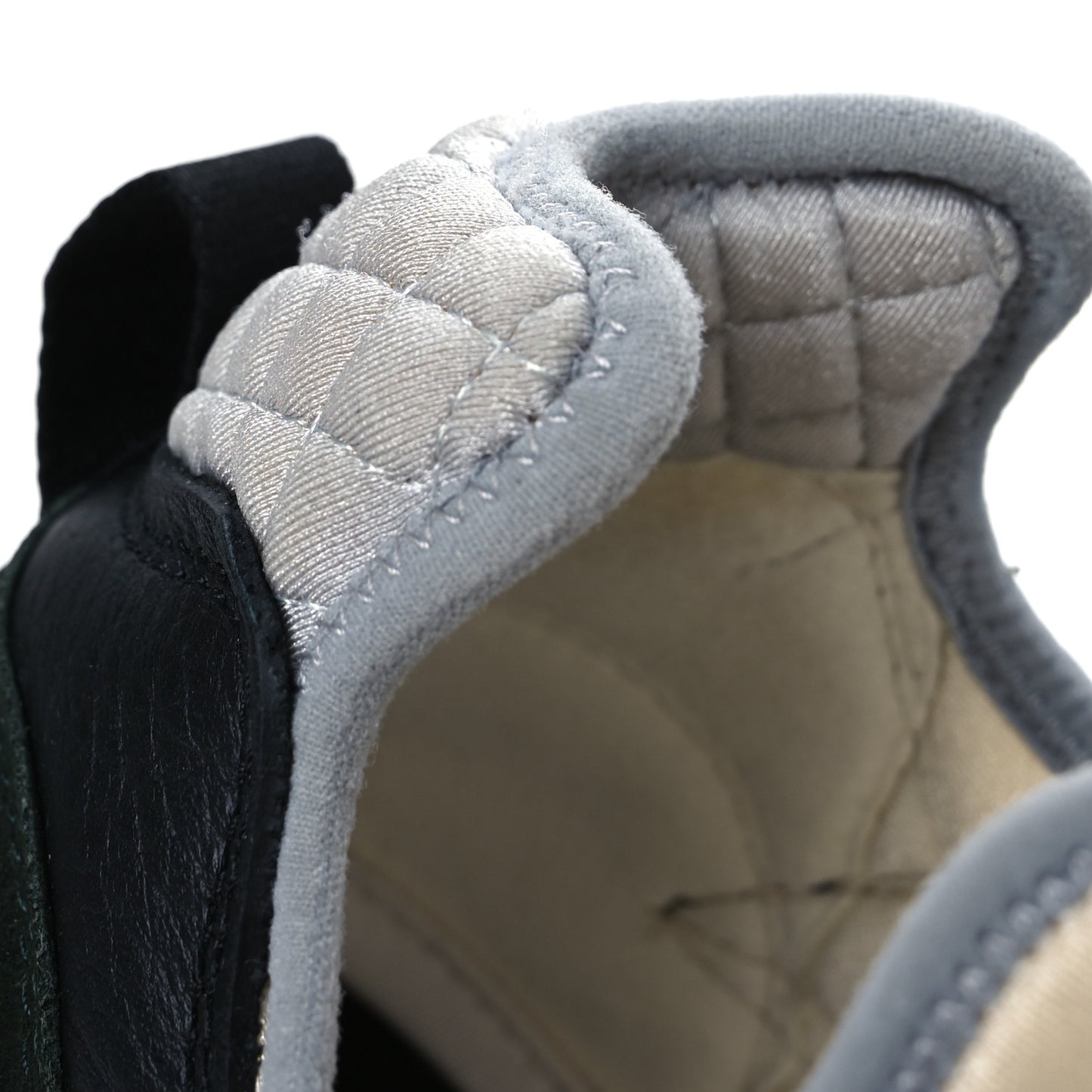 Fabric Suede Calfskin Mesh CC Sneakers 42 Black Dark Grey White Light Grey