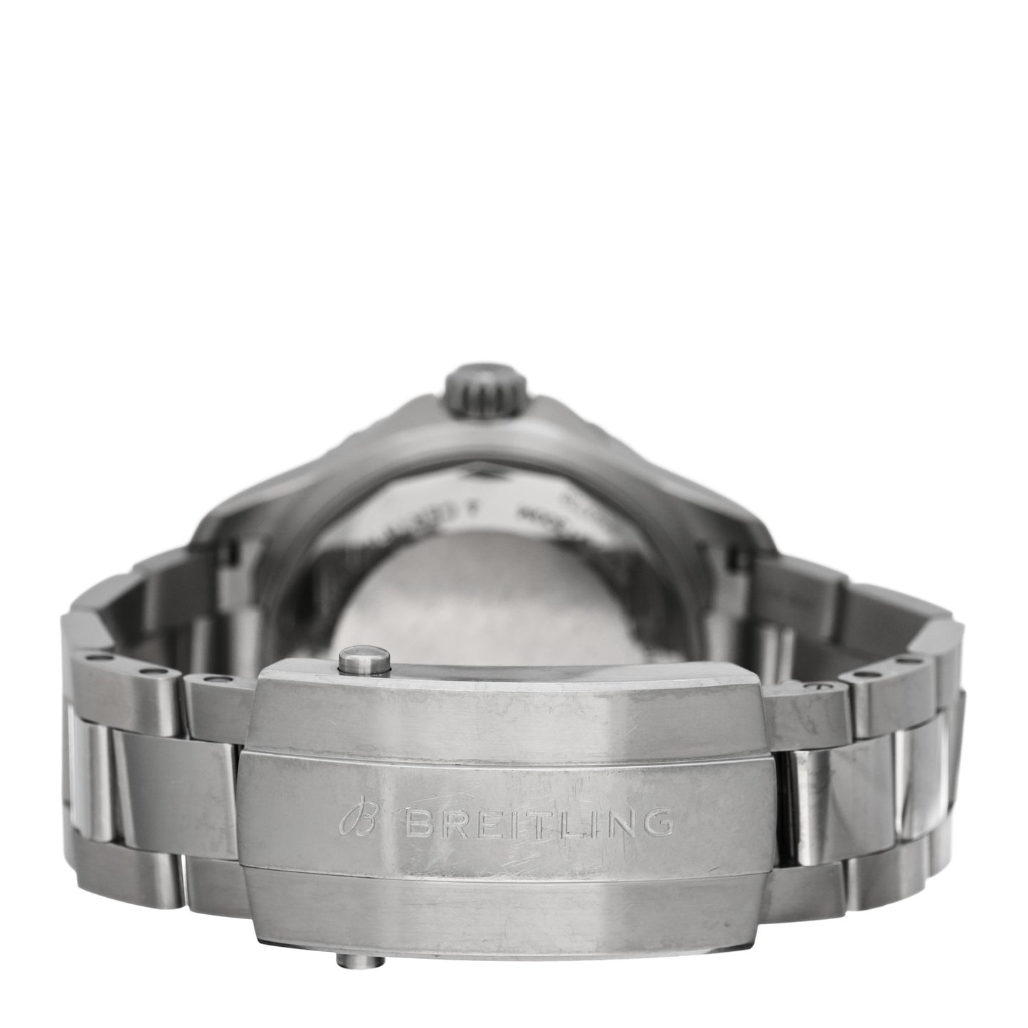 Stainless Steel 36mm Superocean II Automatic Watch White A17377211A1S1