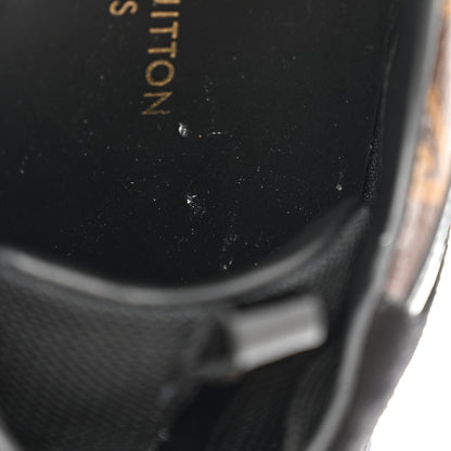 Louis Vuitton Suede Monogram Run Away Sneakers 36 Black 9 of 11