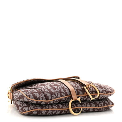Christian Dior Monogram Double Saddle Bag Marron Clair 4 of 10