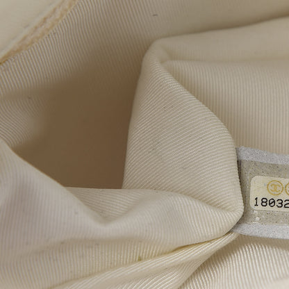 Chanel Quilted Lambskin Small Hula Hoop Flap Ivory 9 of 10