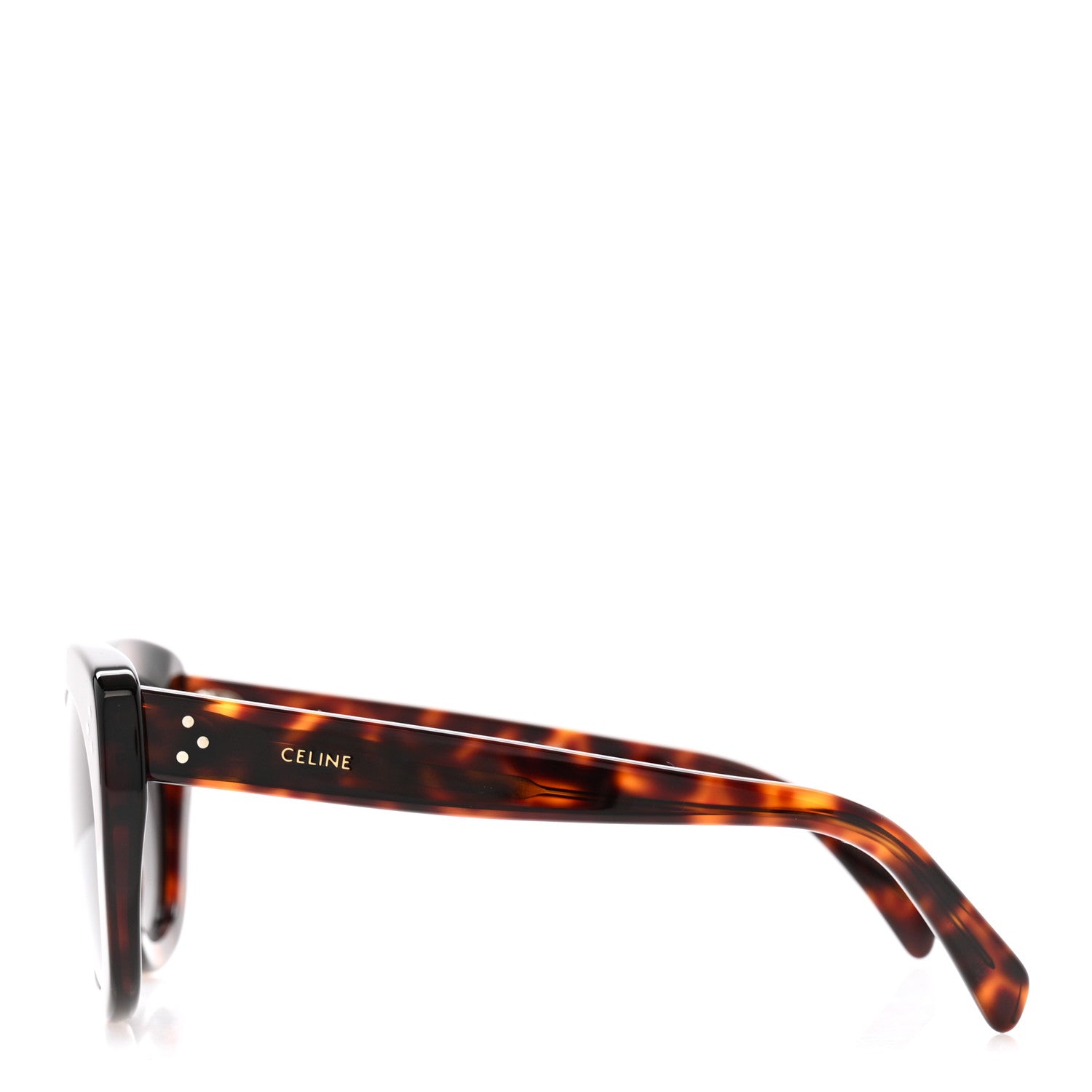 Celine Acetate Sunglasses CL40295l Tortoise 3 of 7