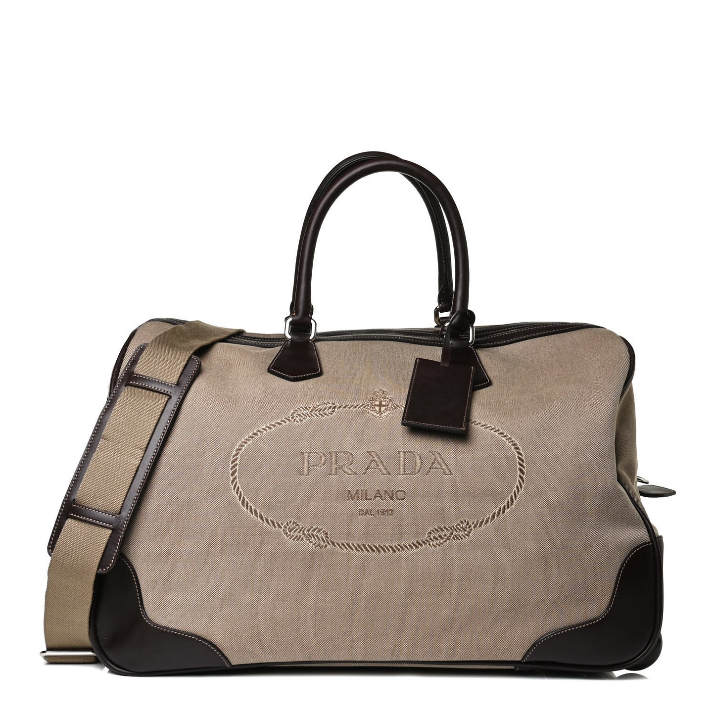 Jacquard Logo Trolley Corda Moro
