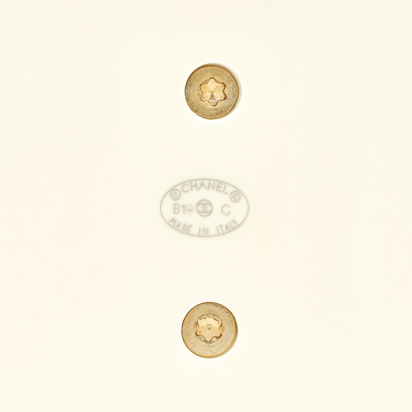 Resin CC Cuff Gold White