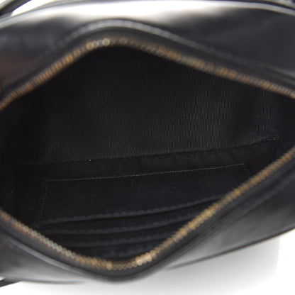 Saint Laurent Calfskin Matelasse Monogram Lou Belt Bag Black 5 of 10