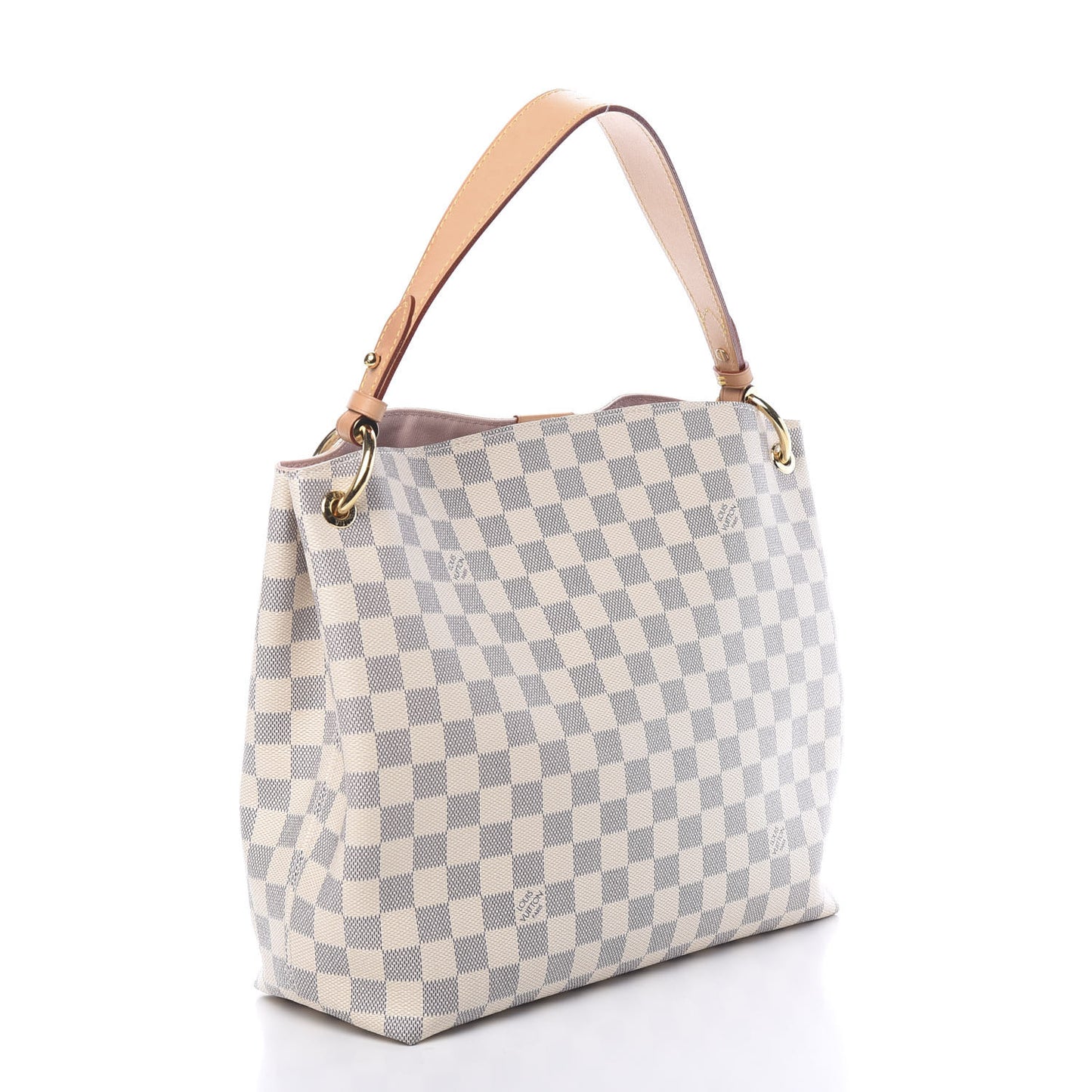 Damier Azur Graceful PM Rose Ballerine