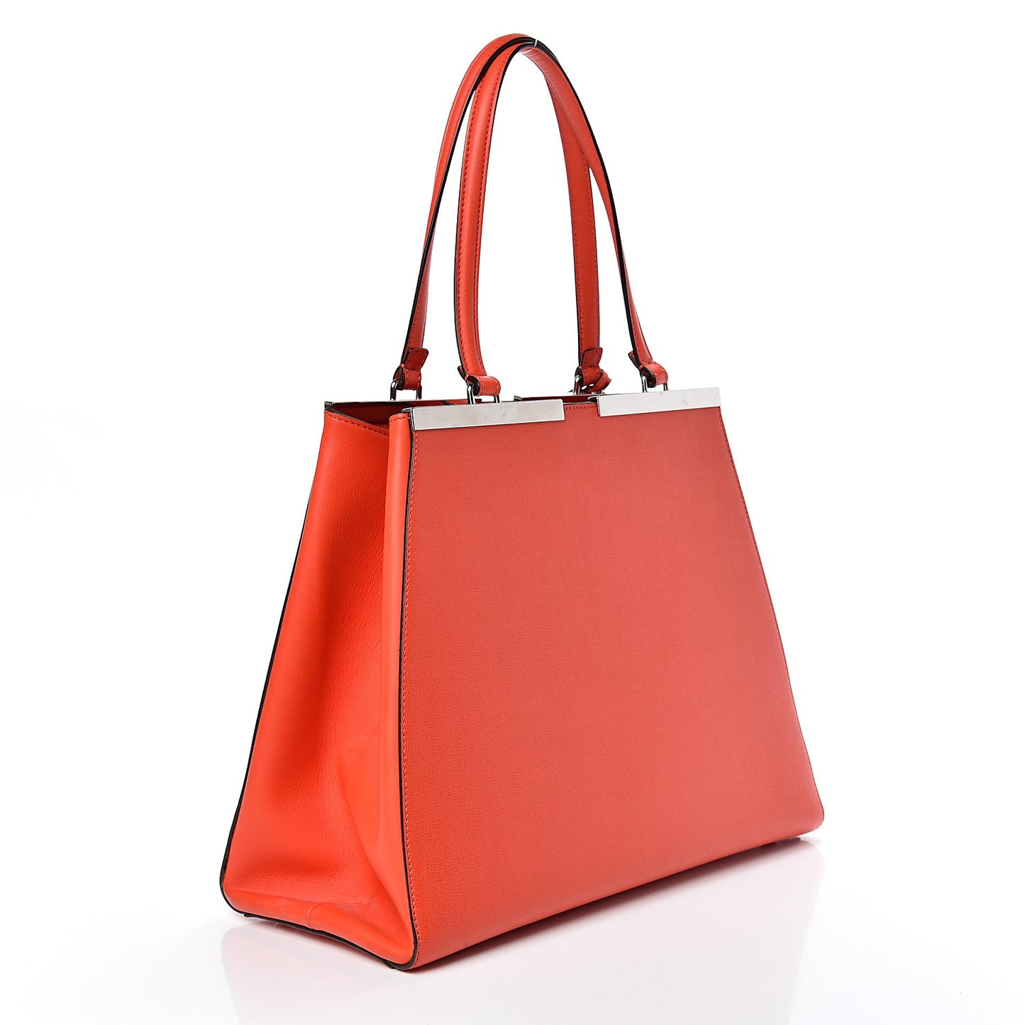 Vitello Elite Flamingo Large 3Jours Tote Papavero