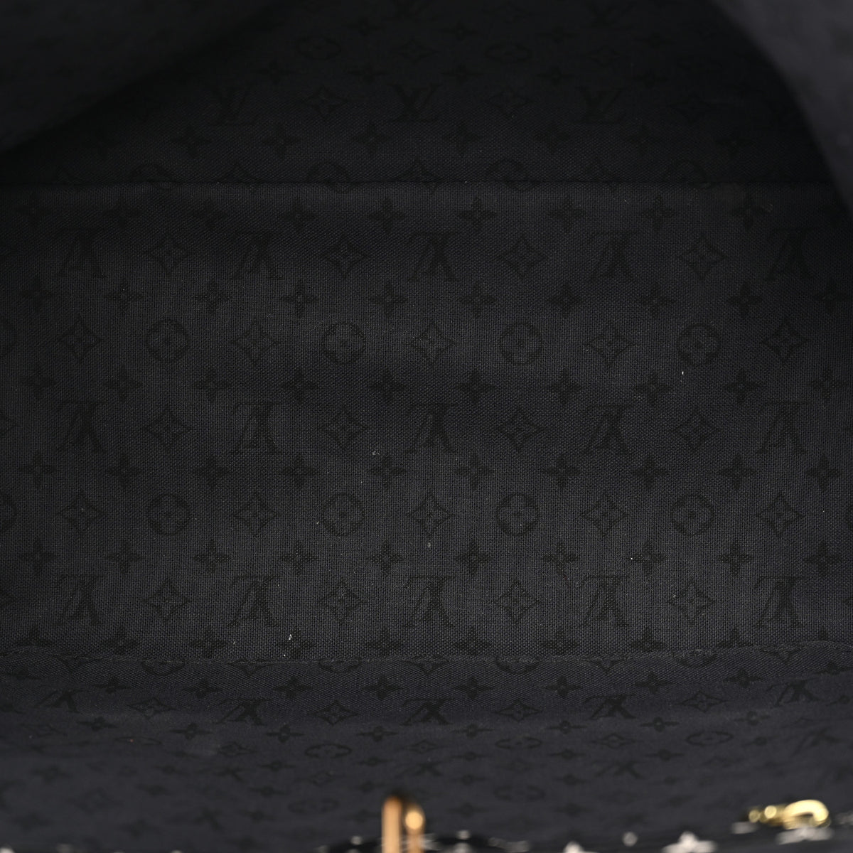 Louis Vuitton Monogram Giant Crafty Neverfull MM Creme Rouge Black 11 of 21