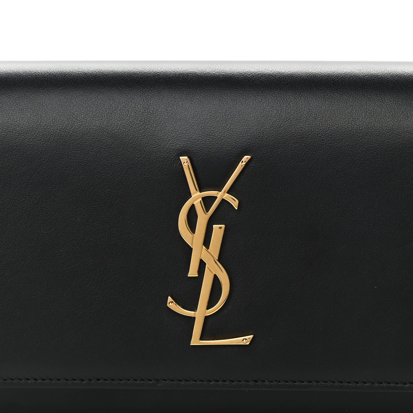 Smooth Calfskin Monogram Kate Belt Bag Black