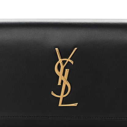 Saint Laurent Smooth Calfskin Monogram Kate Belt Bag Black 8 of 11