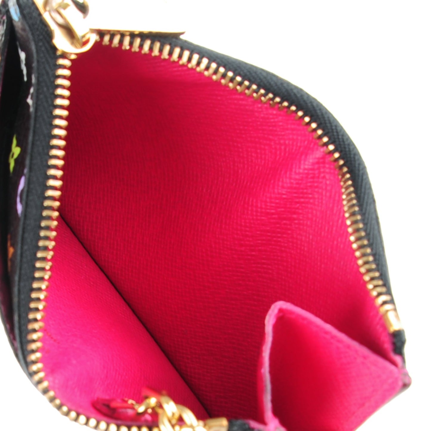 Monogram Multicolor Key Pouch Black Grenade