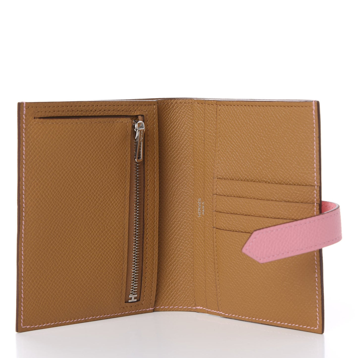Epsom Verso Bearn Compact Wallet Rose Confetti Sesame