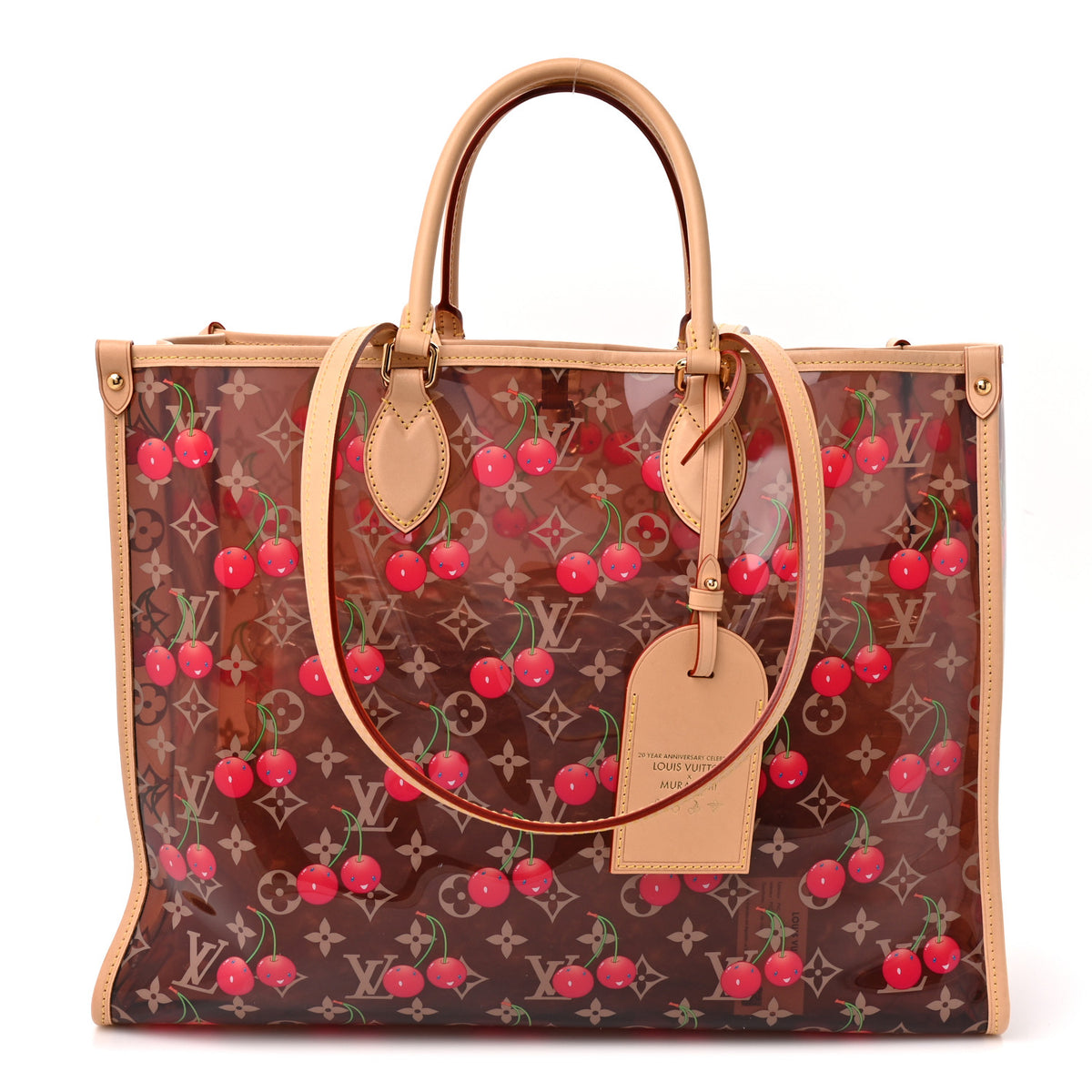 Louis Vuitton LV X TM Crystal Monogram Cerises Onthego GM 1 of 12
