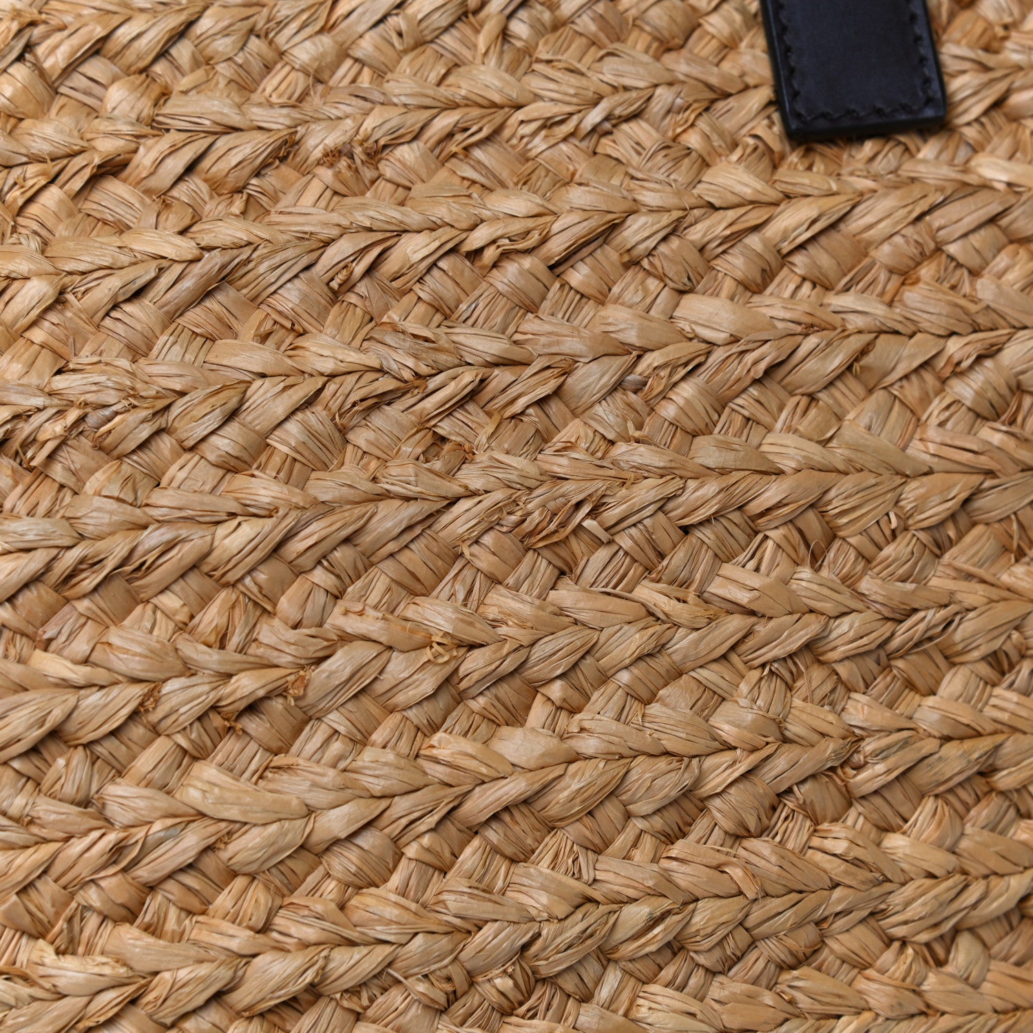 Saint Laurent Raffia Calfskin Medium Panier Tote 14 of 20