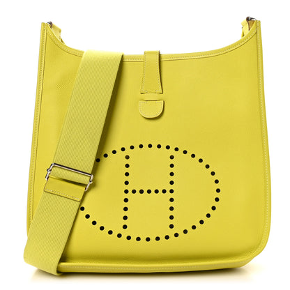 Hermes Epsom Evelyne III GM Lime 1 of 10