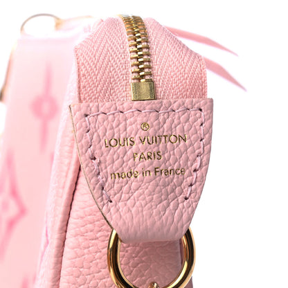 Louis Vuitton Empreinte Monogram Giant By The Pool Mini Pochette Accessories Bouton De Rose 6 of 7