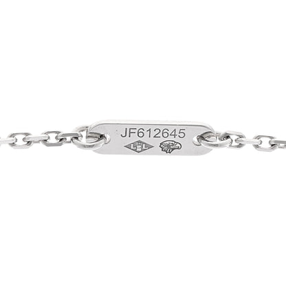 Van Cleef & Arpels VAN CLEEF & ARPELS 18K White Gold Diamond Sweet Alhambra Pendant Necklace 5 of 6