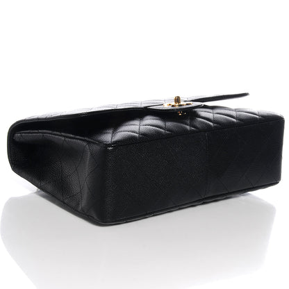 Chanel Caviar Jumbo Single Flap Black 4 of 9