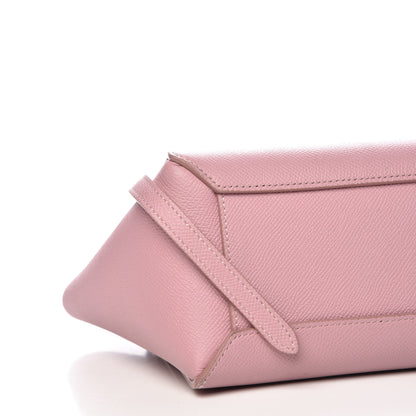 Celine Grained Calfskin Nano Belt Bag Antique Rose 16 of 27