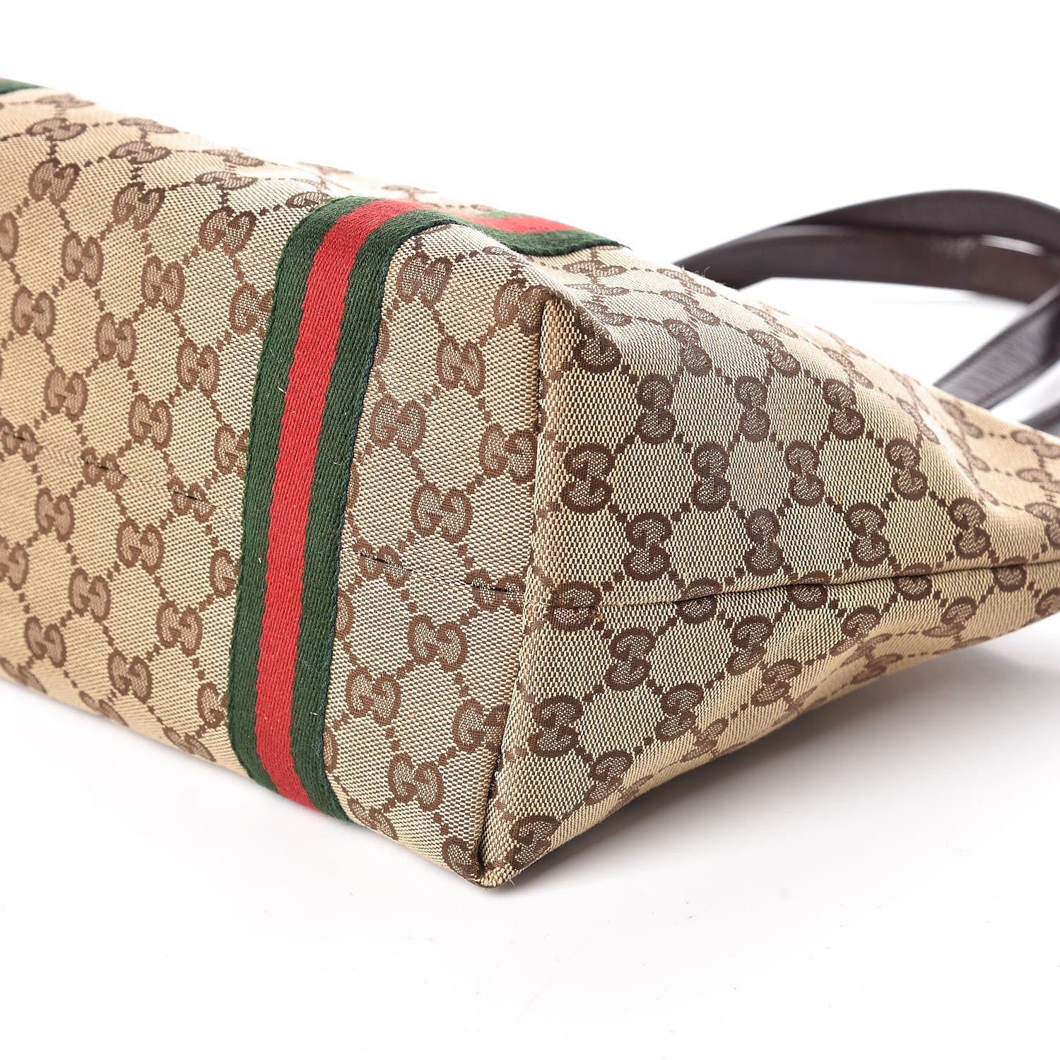Gucci Monogram Medium Jolicoeur Tote Brown 6 of 10