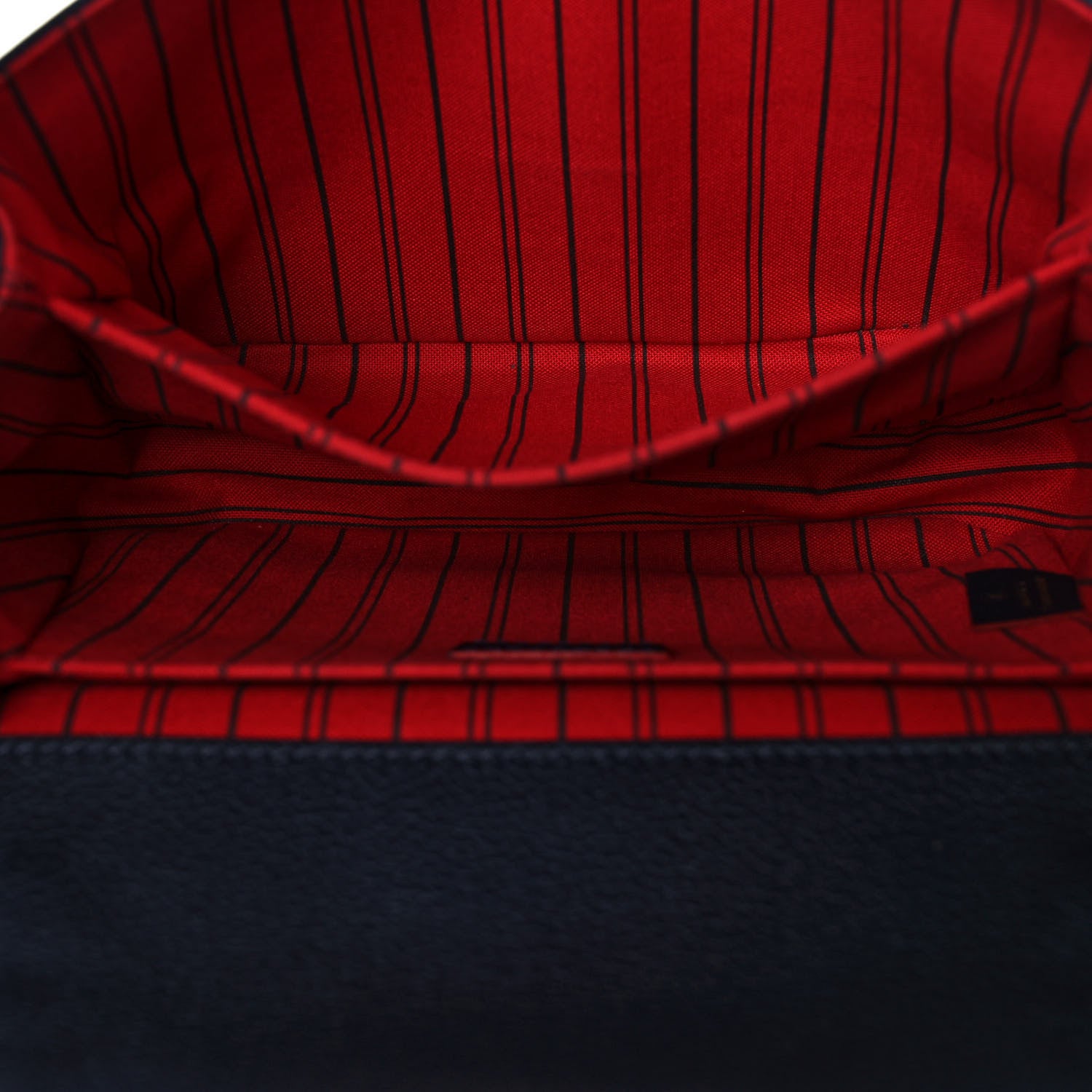 Louis Vuitton Empreinte Pochette Metis Marine Rouge 5 of 9