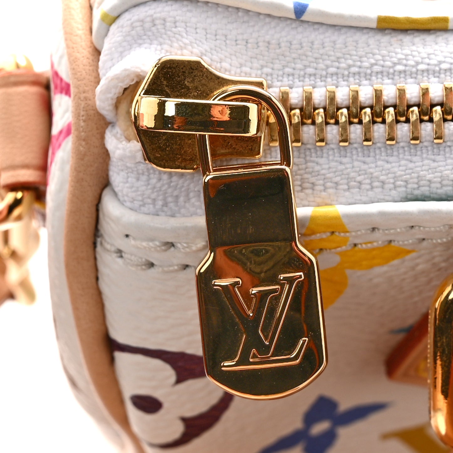 LV X TM Monogram Multicolor Nano Speedy White