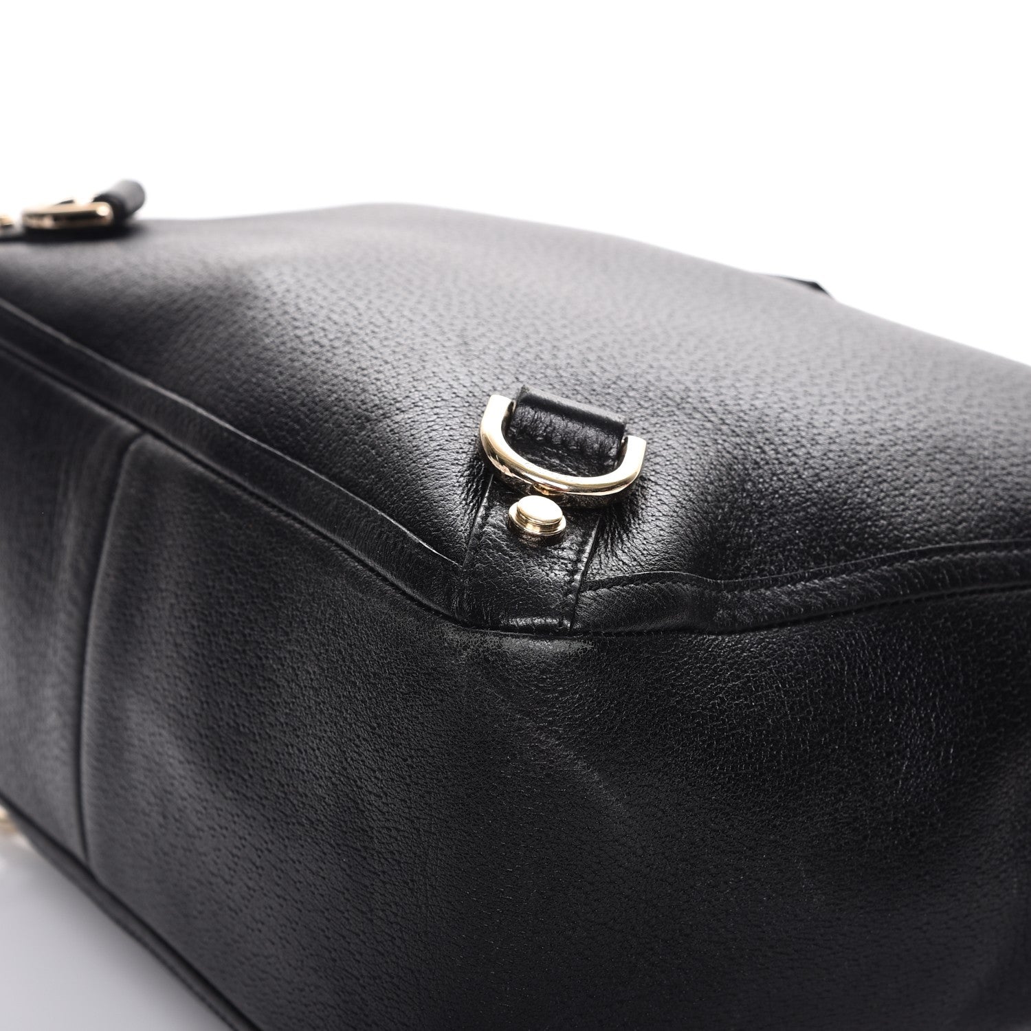 Gucci Calfskin Abbey Tote Black 11 of 14