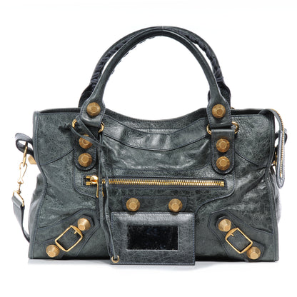 Balenciaga Agneau Giant 21 Gold Hardware City Anthracite 1 of 7
