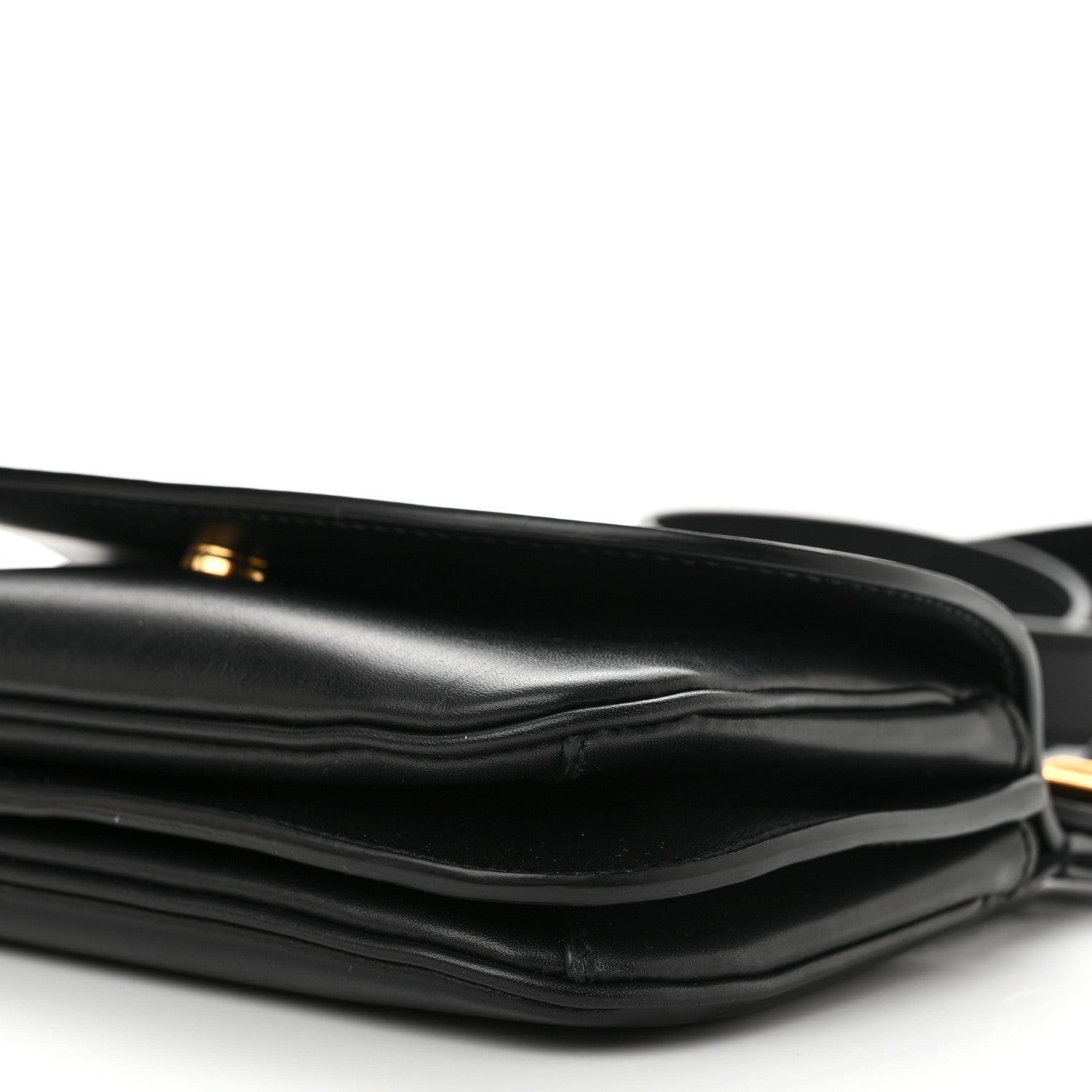 Saint Laurent Smooth Calfskin Small Charlie Shoulder Bag Black 10 of 11