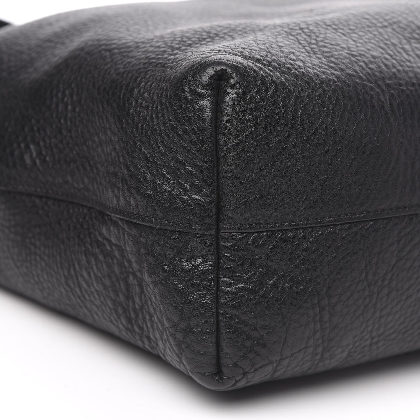 Vitello Daino Tote Black