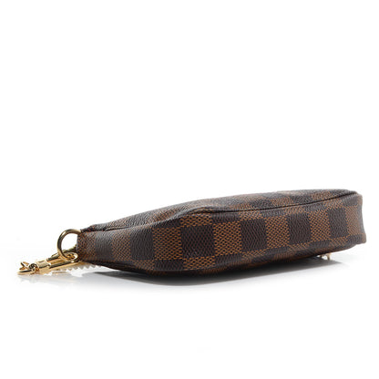 Louis Vuitton Damier Ebene Complice Trunks and Bags Mini Pochette Accessories Red 4 of 7