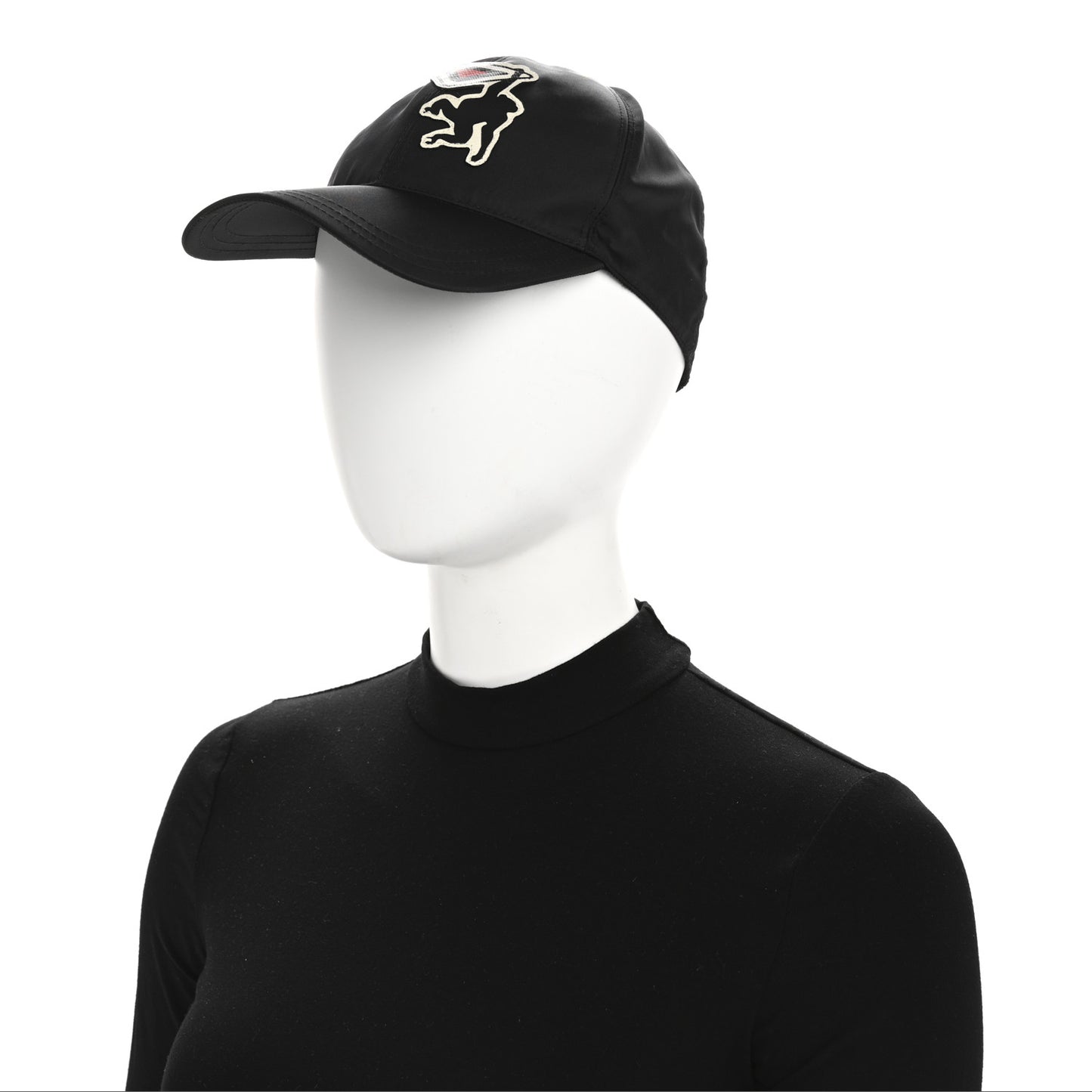 Nylon Baseball Monkey Cap M Black