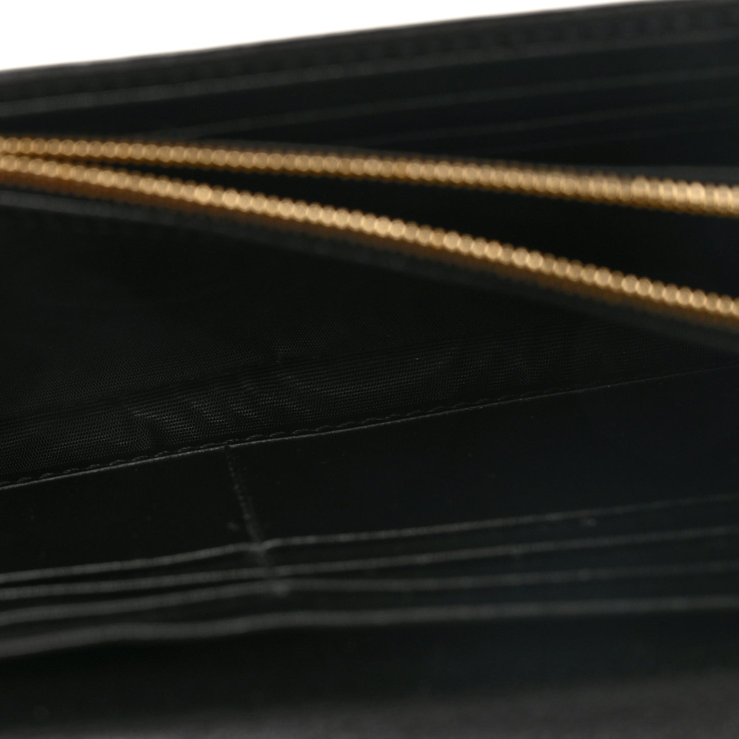 Calfskin Jackie 1961 Chain Wallet Black