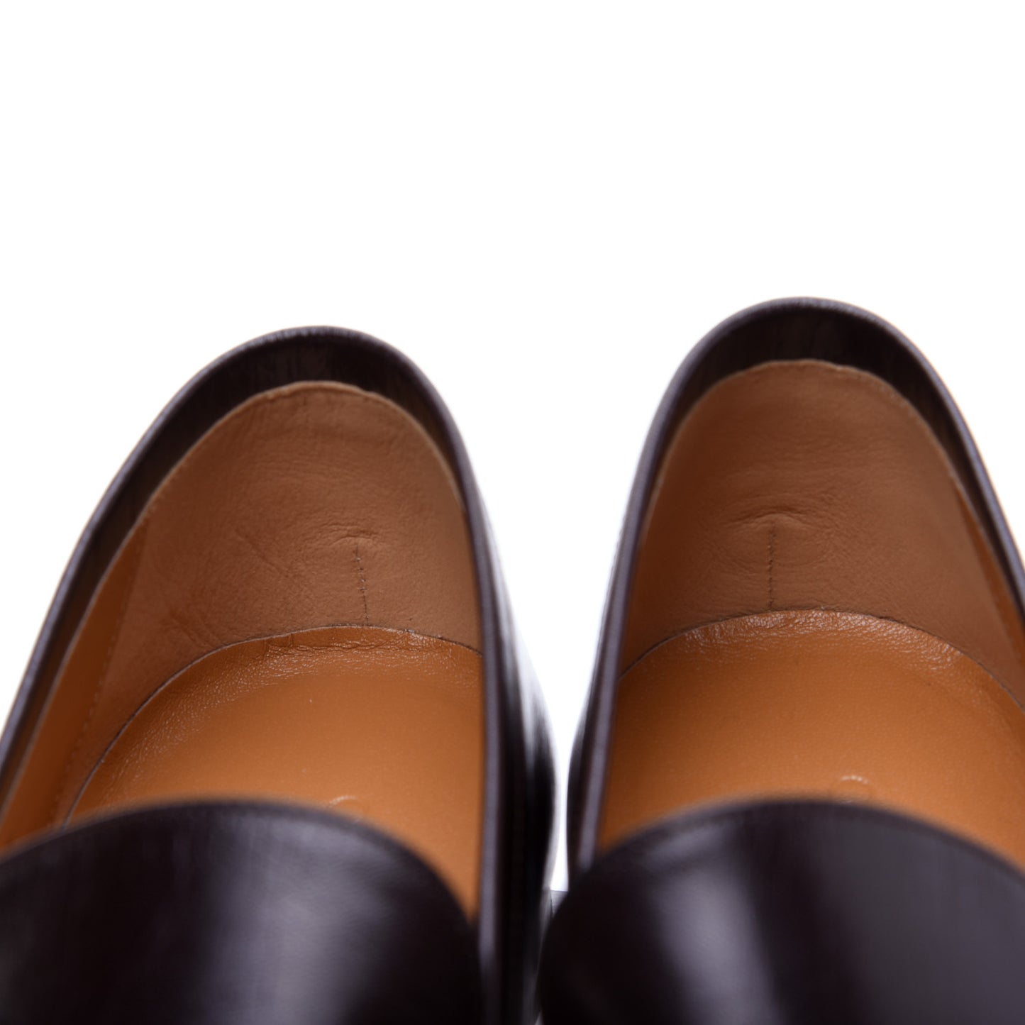 Goatskin Mens GG Loafers 10.5 Cocoa