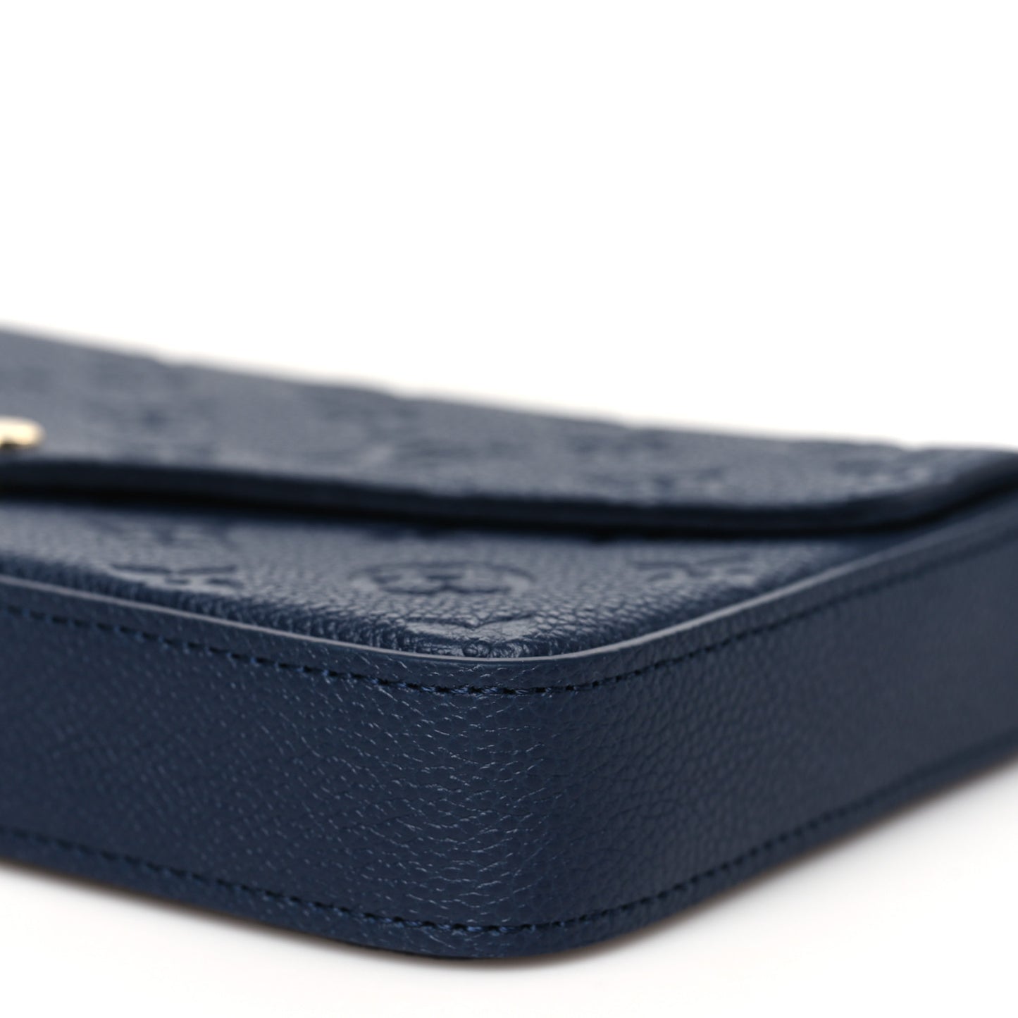 Empreinte Pochette Felicie Chain Wallet Navy