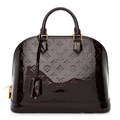 Louis Vuitton Vernis Alma PM Amarante 1 of 10