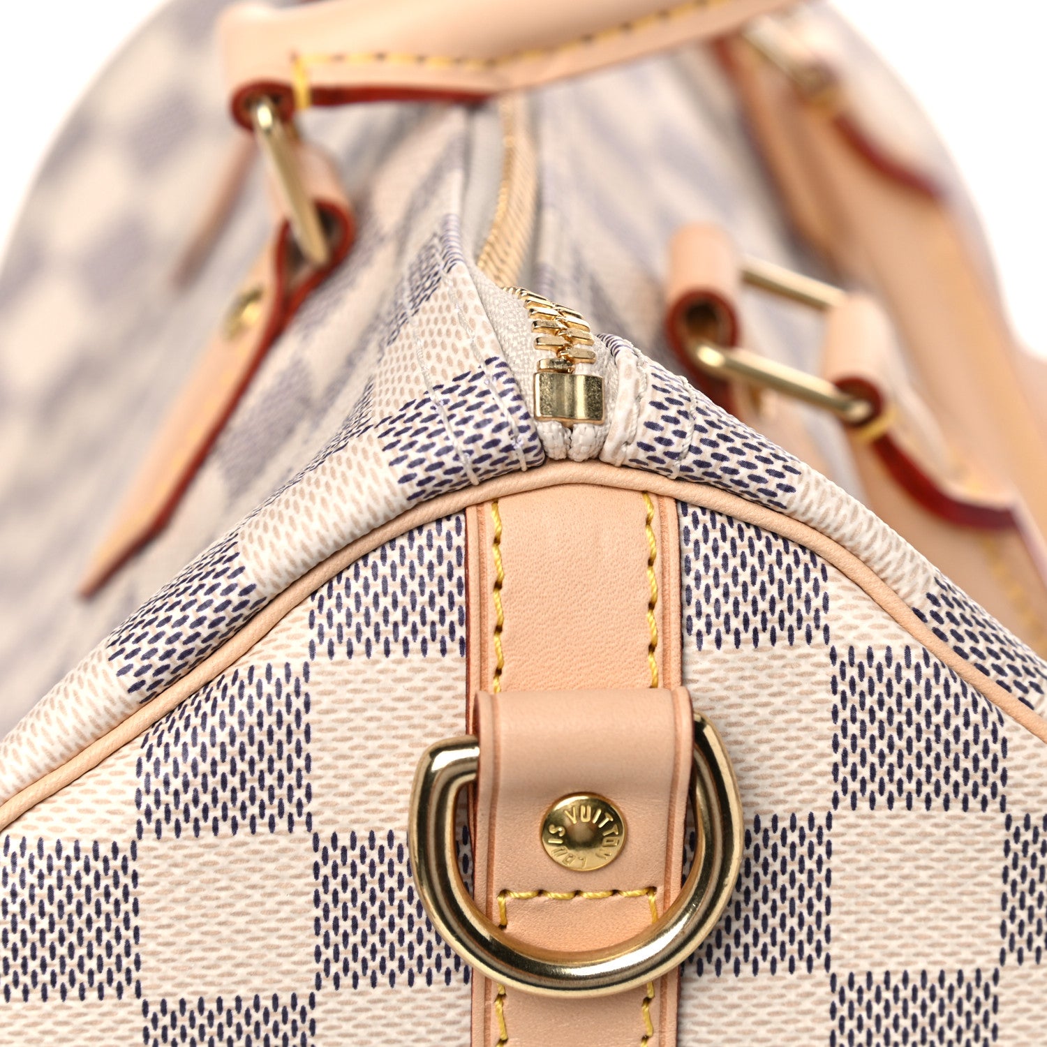 Louis Vuitton Damier Azur Speedy Bandouliere 30 9 of 10