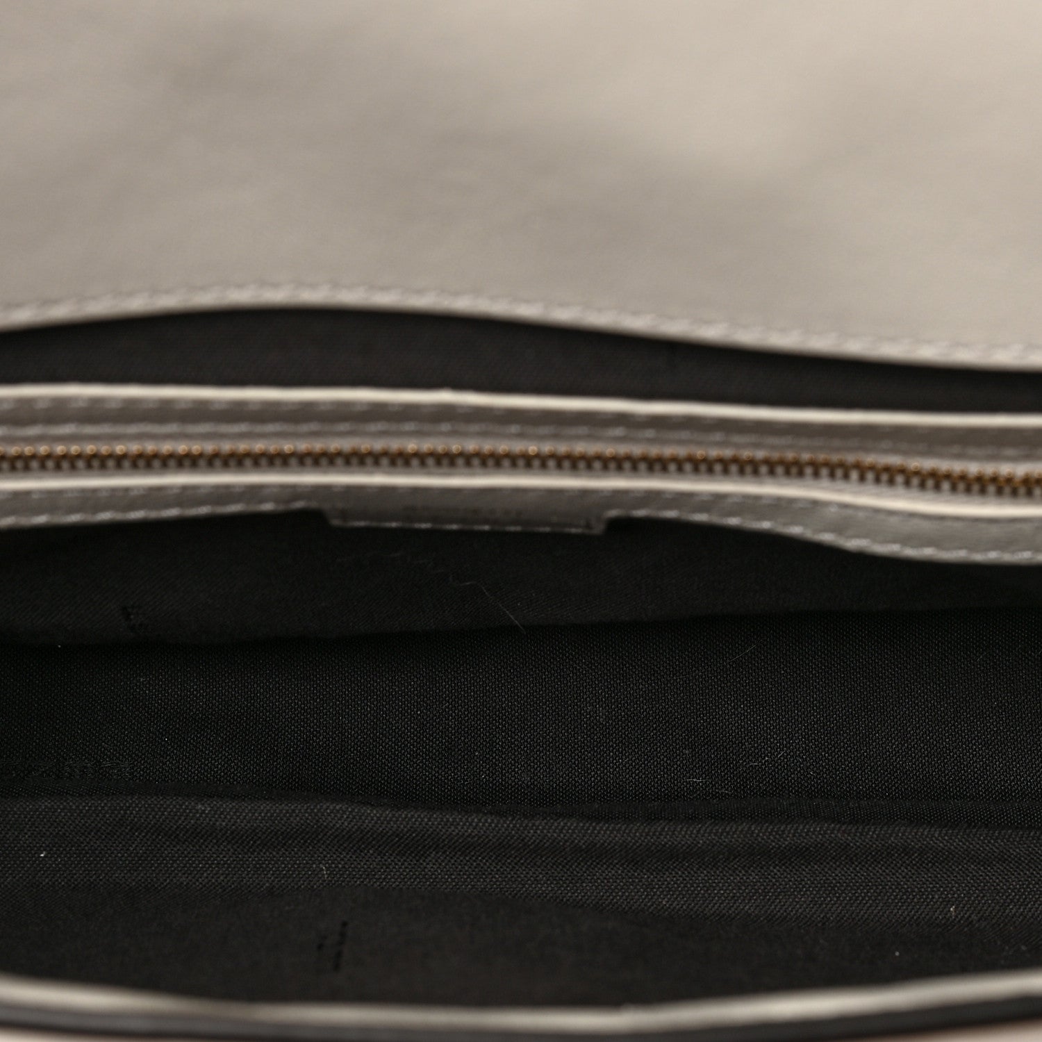 Fendi Nappa FF 1974 Embossed Baguette White 5 of 8