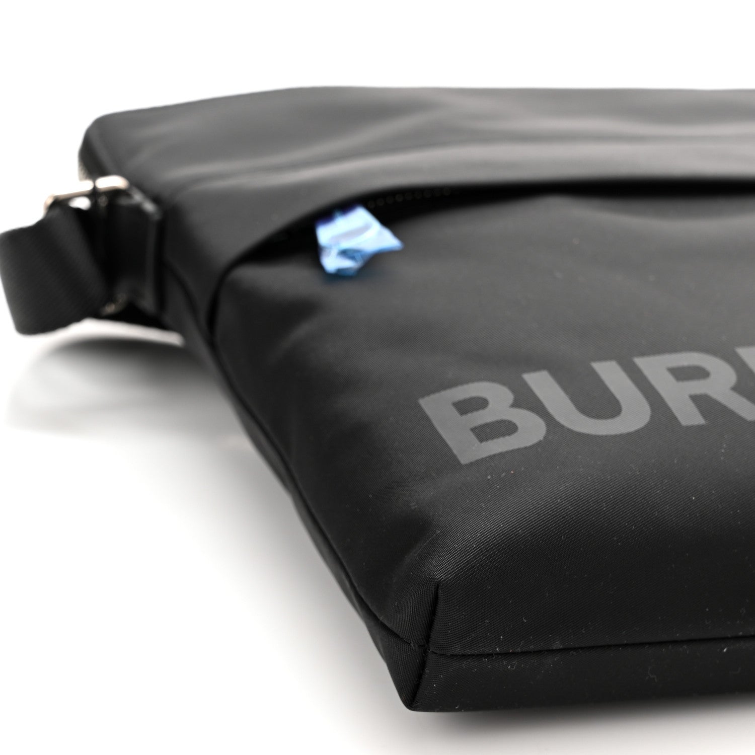 Burberry Econyl Logo Print Crossbody Bag Black 7 of 9