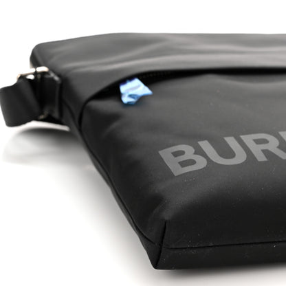 Burberry Econyl Logo Print Crossbody Bag Black 7 of 9