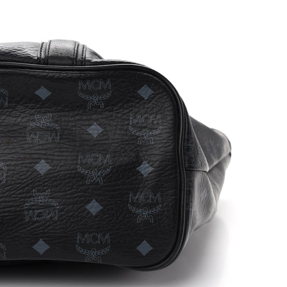 MCM Visetos Shopping Tote Black 13 of 13