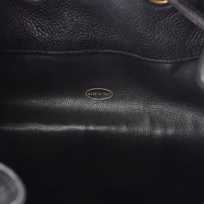 Chanel Caviar Drawstring Backpack Bag Black 7 of 10