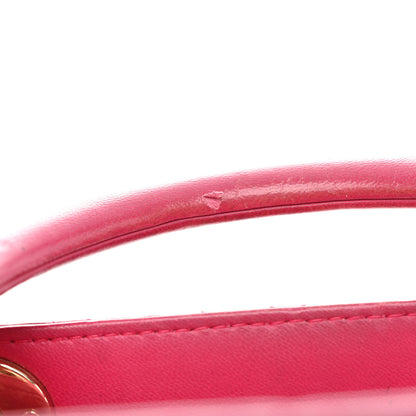 Christian Dior Lambskin Cannage Medium Lady Dior Fuchsia 11 of 12