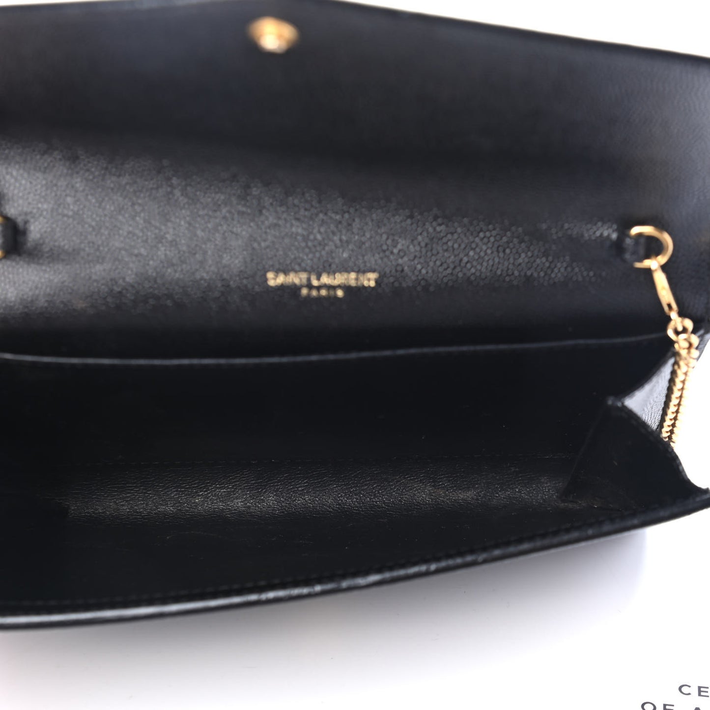 Grain De Poudre Uptown Chain Wallet Black