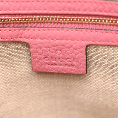 Gucci GG Monogram Calfskin Bucket Bag Pink 6 of 12
