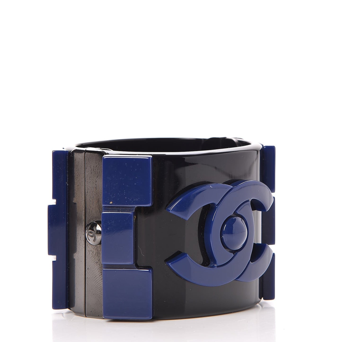 Plexiglass Lego Boy Cuff Black Blue