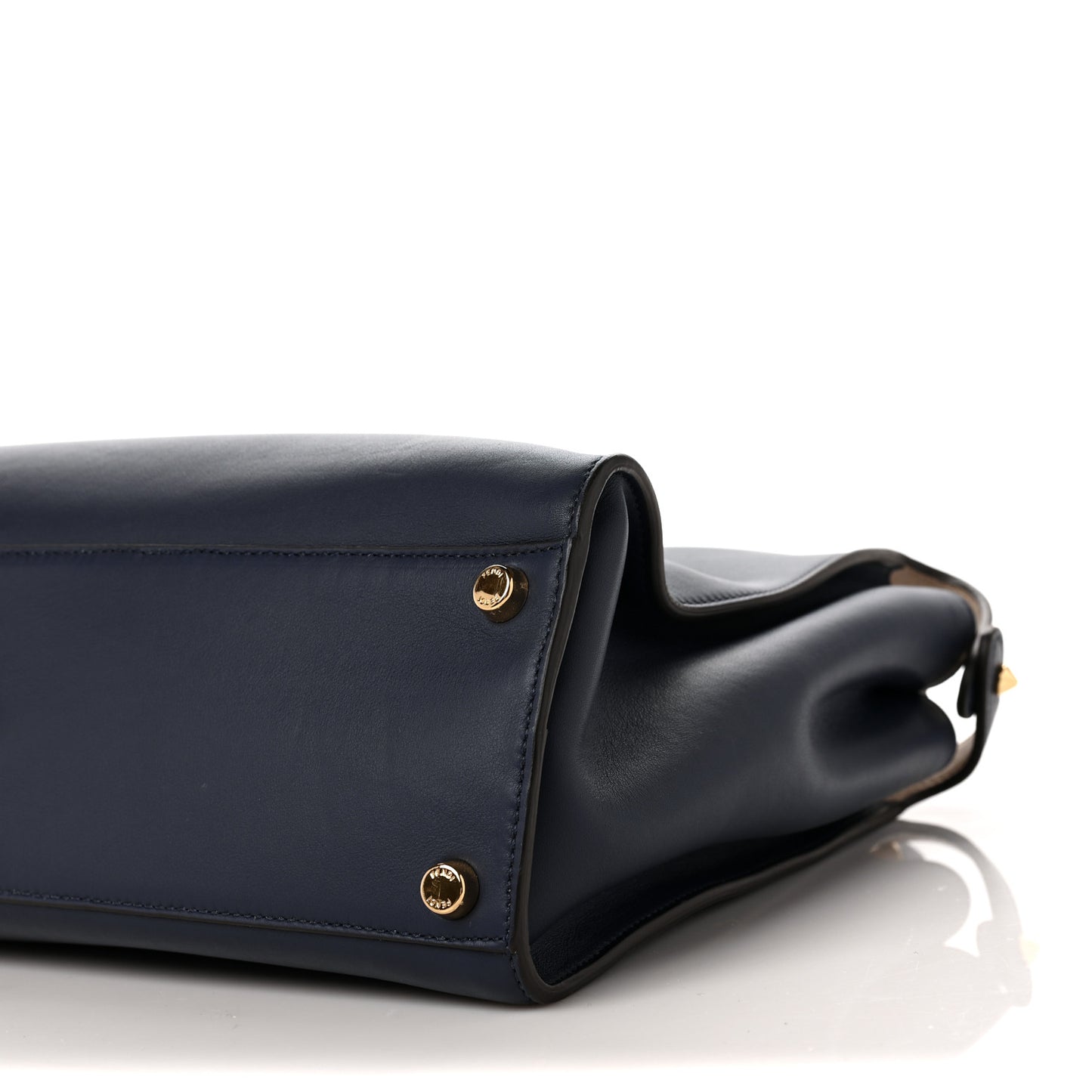 Vitello Large Peekaboo Iconic Essentially Satchel Blue