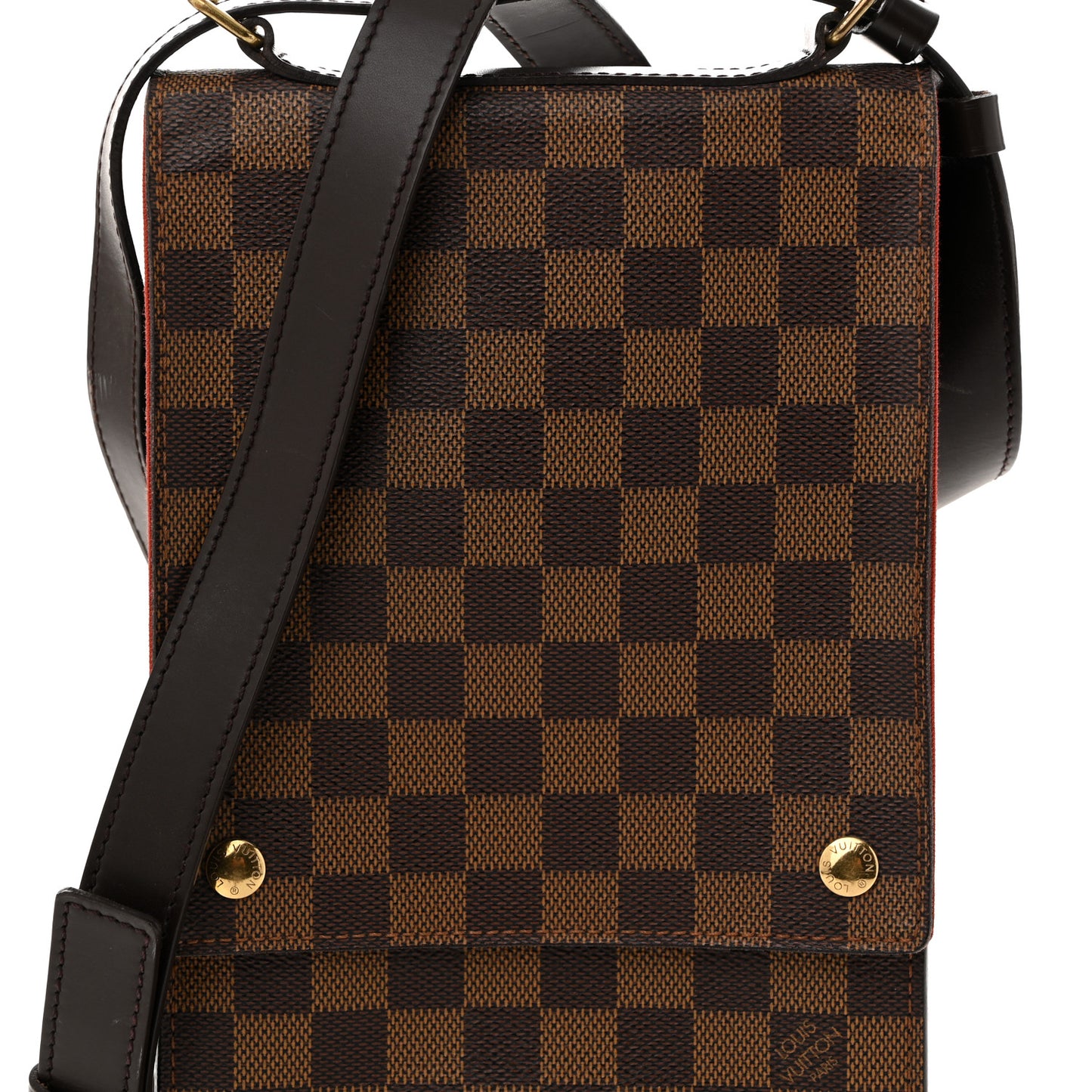Damier Ebene Portobello Travel Shoulder Bag