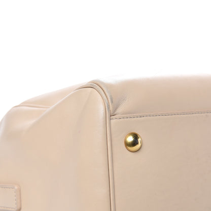 Saint Laurent Calfskin Classic Duffle 6 Beige 9 of 21
