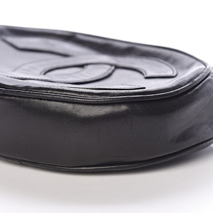 Chanel Lambskin Round Tassel Crossbody Bag Black 9 of 9